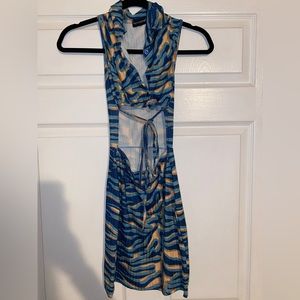 PrettyLittleThing Blue Dress